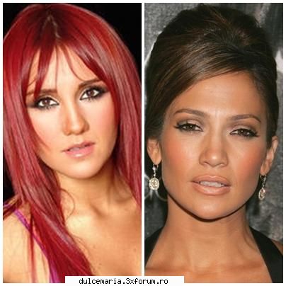 dulce maria VS Jennifer lopez - poza asta o sa va ajute sa alegetzi - Dulce Maria versus ....