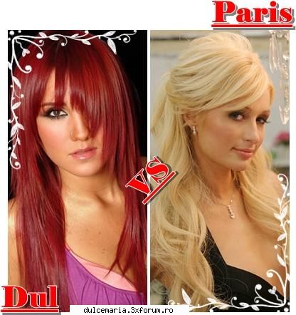 dulce maria VS paris hilton - POZA O SA VA AJUTE SA ALEGETI - Dulce Maria versus ....